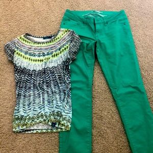 Emerald Prana outfit